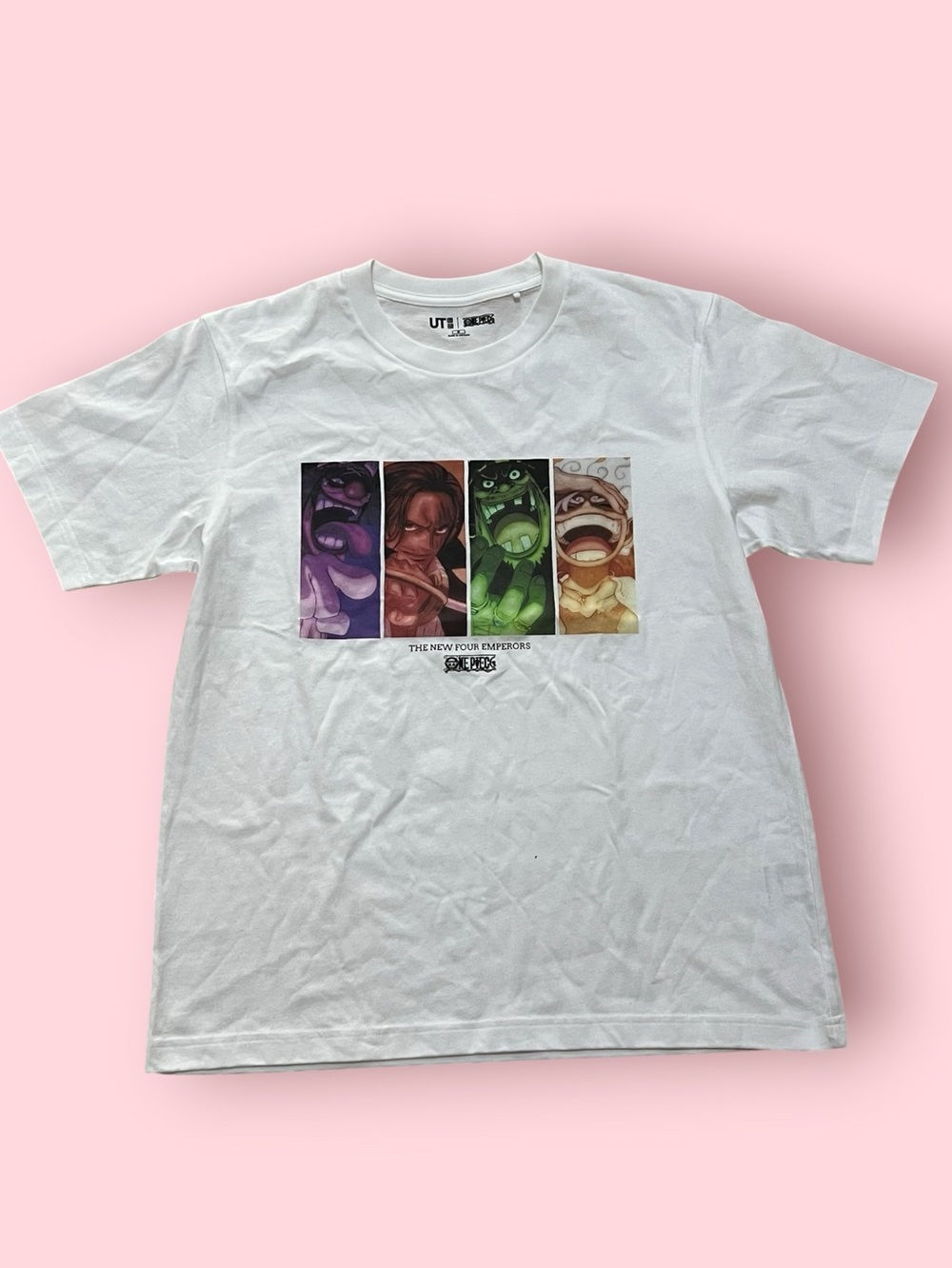 UNIQLO One Piece The New Four Emperors UT Graphic Tee (White)